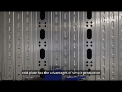 Lithium Ion Battery Cooling System Water Cooling Tray Electric Vehicle Cooling Plate