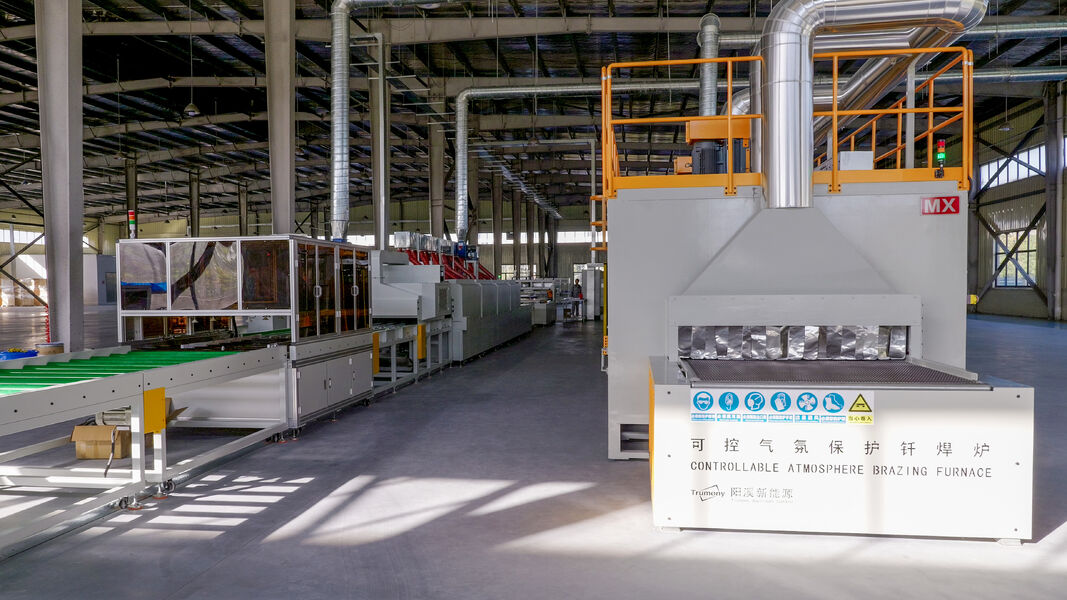 Trumony Aluminum Limited dây chuyền sản xuất của nhà sản xuất