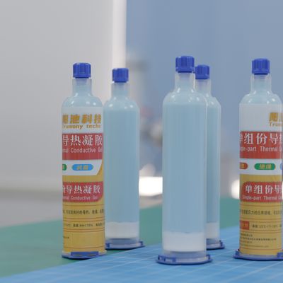 Chế độ dẫn cao 6W / MK Gel nhiệt nhựa silicone DĐối với GPU CPU