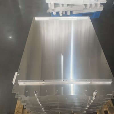 Phẩm chất Tấm làm mát bằng chất lỏng bằng nhôm được hàn chân không tùy chỉnh 3003 6061 Hợp kim IP67 Pin cách điện Tấm lạnh để lưu trữ năng lượng ESS EV nhà máy