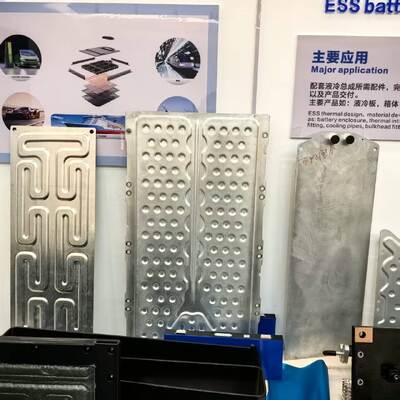 Phẩm chất Tấm làm mát bằng chất lỏng bằng nhôm 3003 được đóng dấu cho bộ pin EV Quản lý nhiệt nhà máy